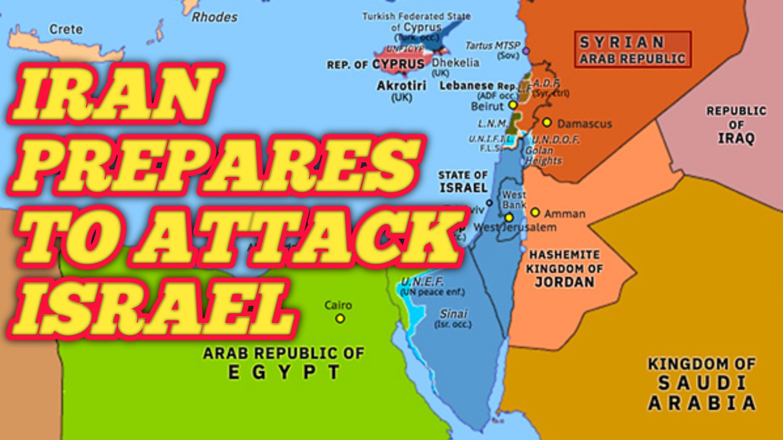 Iran prepares to attack Israel